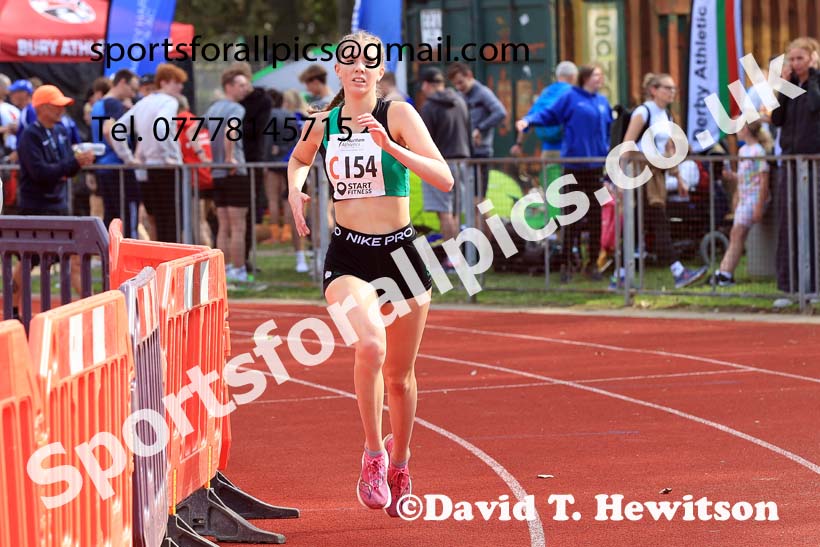 Womens Under-17s, 2024 Northern Mens 6 and Womens 4 and Youngsters Relays, Stanley Park, Blackpool.  Photo: David T. Hewitson/Sports for All Pics